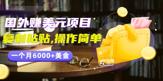 分享一个国外赚美元项目：复制粘贴一个月6000+美金，简单易操作插图